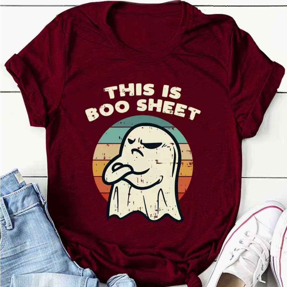 S XXL This is Boo Sh**t Short Sleeve